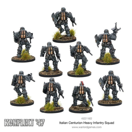 Italian Centurion Heavy Infantry Squad - Infanterie - Warlord Games - 452211602