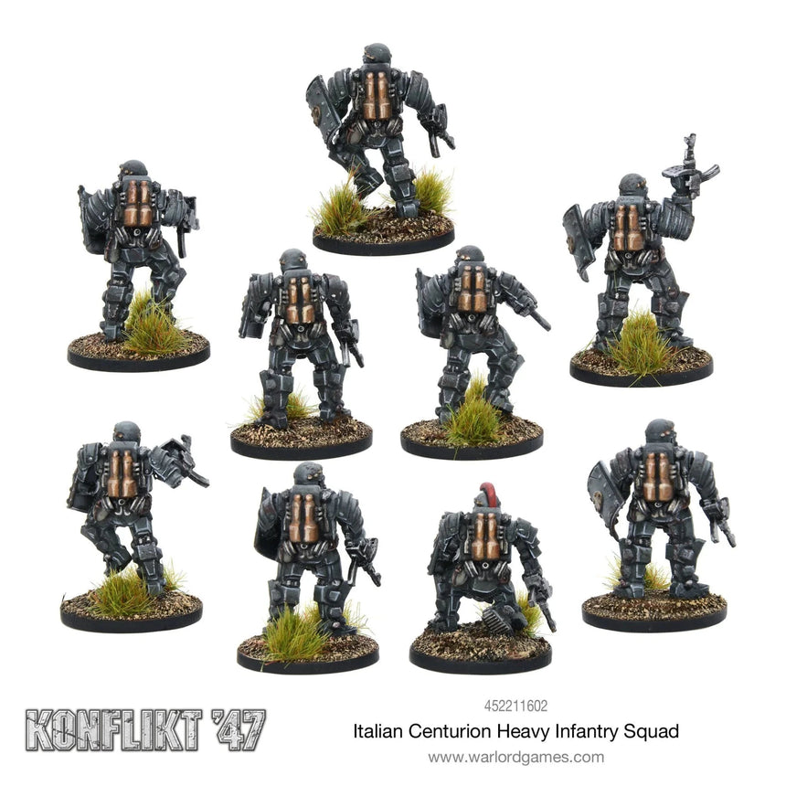 Italian Centurion Heavy Infantry Squad - Infanterie - Warlord Games - 452211602