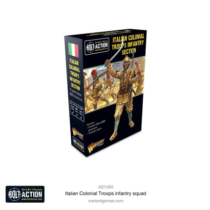 Italian Colonial Troops Infantry Squad - Infanterie - Warlord Games - 402215803