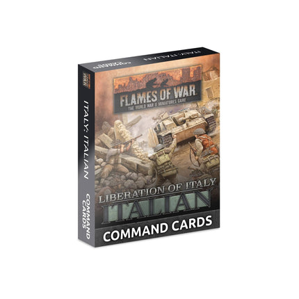 Italian Command Cards - Battlefront Miniatures