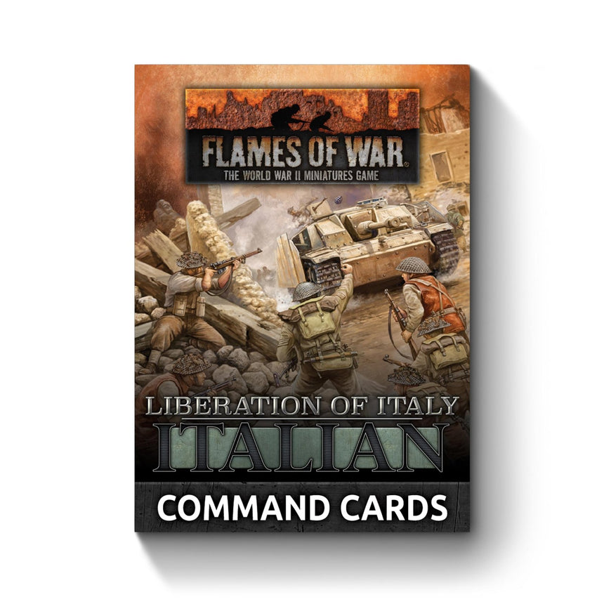 Italian Command Cards - Battlefront Miniatures