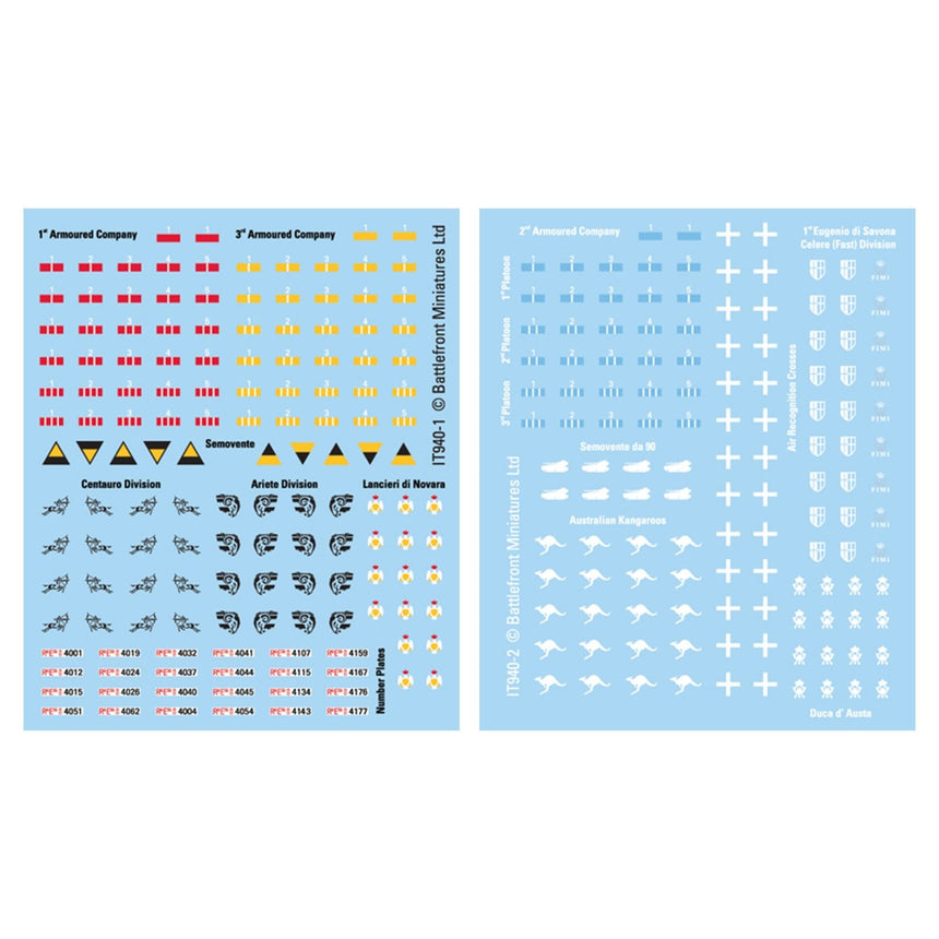 Italian Decals
