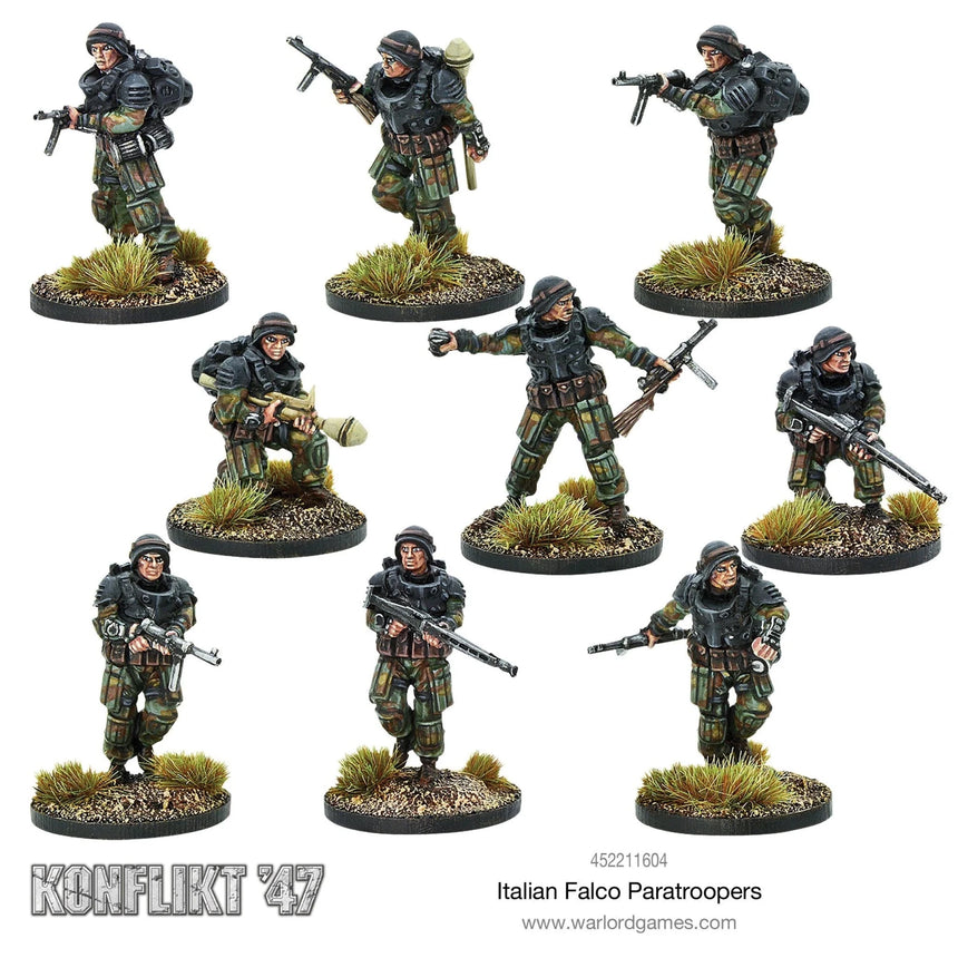 Italian Falco Paratroopers - Infanterie - Warlord Games - 452211604