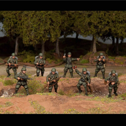 Wargames Atlantic Italian Infantry - Italienische Infanterie (32 Figuren, 28mm)