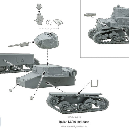 Italian L6/40 Light Tank