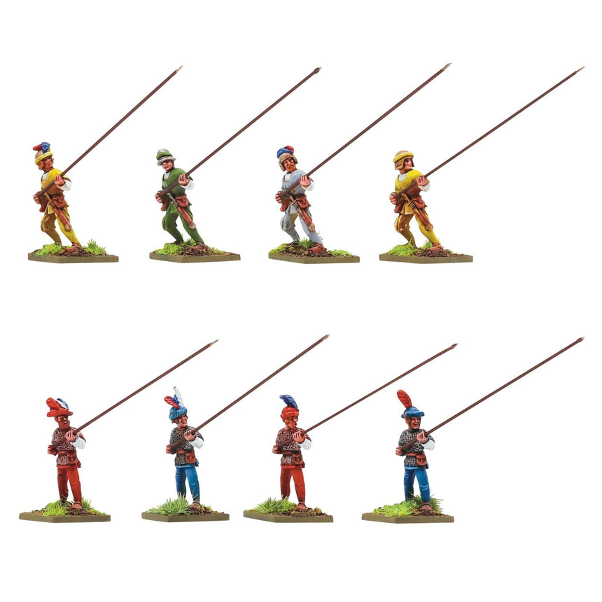 Italian Wars Swiss Pikemen - 'At port 45'