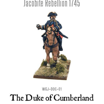 Jacobite Rebellion: Duke of Cumberland 1745 - Sonder - /Einzelmodelle - Warlord Games - WGJ-DOC-01