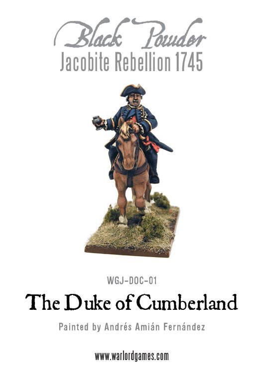 Jacobite Rebellion: Duke of Cumberland 1745 - Sonder - /Einzelmodelle - Warlord Games - WGJ-DOC-01