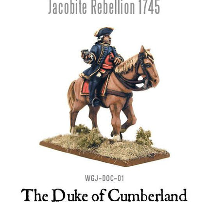 Jacobite Rebellion: Duke of Cumberland 1745 - Sonder - /Einzelmodelle - Warlord Games - WGJ-DOC-01