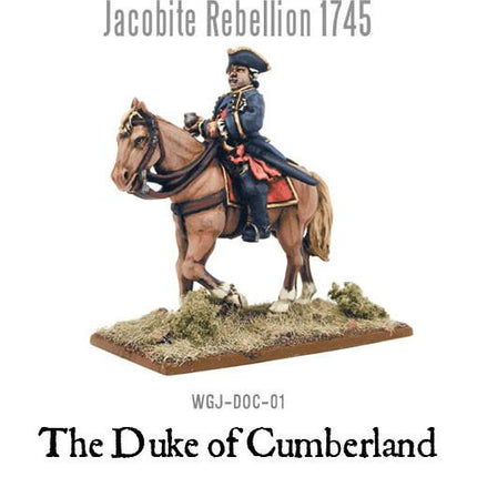 Jacobite Rebellion: Duke of Cumberland 1745 - Sonder - /Einzelmodelle - Warlord Games - WGJ-DOC-01