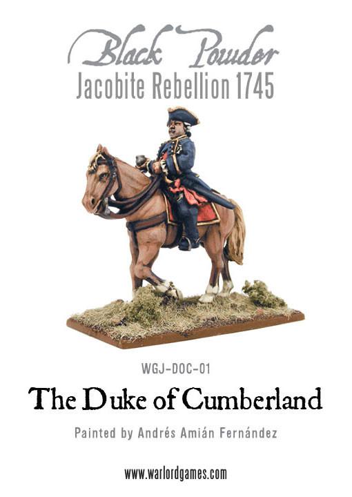 Jacobite Rebellion: Duke of Cumberland 1745 - Sonder - /Einzelmodelle - Warlord Games - WGJ-DOC-01