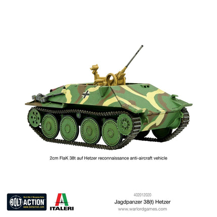 Jagdpanzer 38(t) Hetzer - Panzer - Warlord Games - 402012020