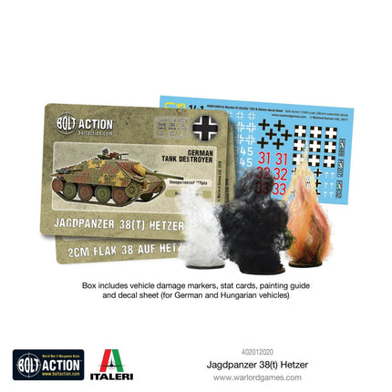 Jagdpanzer 38(t) Hetzer - Panzer - Warlord Games - 402012020