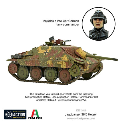 Jagdpanzer 38(t) Hetzer - Panzer - Warlord Games - 402012020