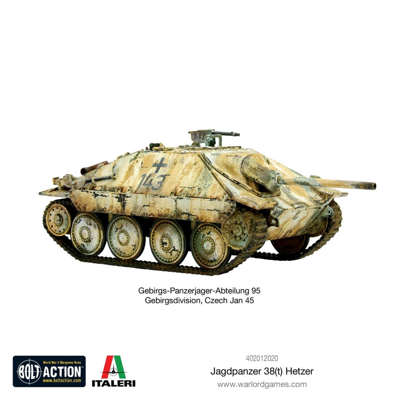 Jagdpanzer 38(t) Hetzer - Panzer - Warlord Games - 402012020