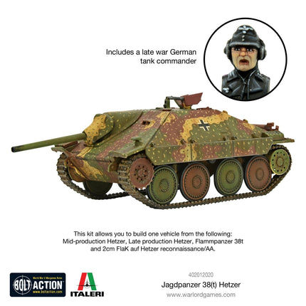 Jagdpanzer 38(t) Hetzer - Panzer - Warlord Games - 402012020