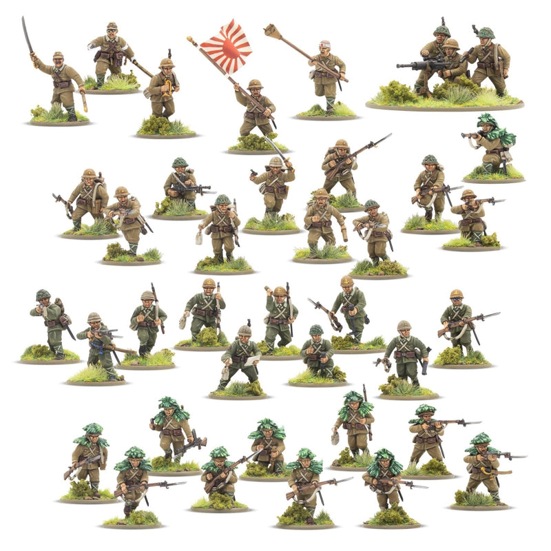 Japanese Army Infantry Platoon - Infanterie - Warlord Games - 402016003