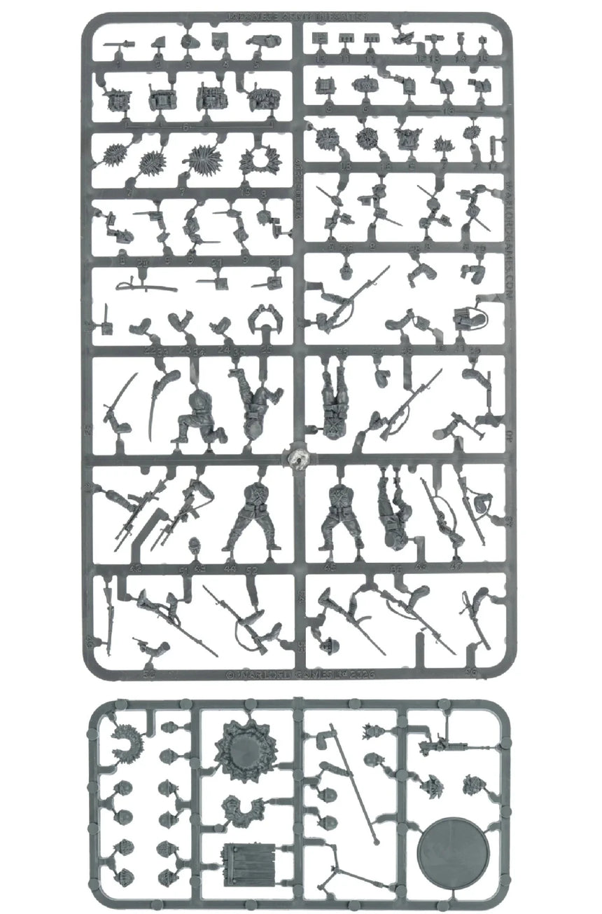 Japanese Infantry (2025) Sprue