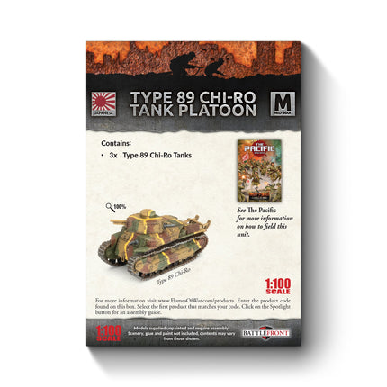 Type 89 Chi-Ro Tank Platoon