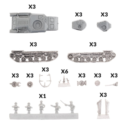 Type 97 Chi-Ha Tank Platoon
