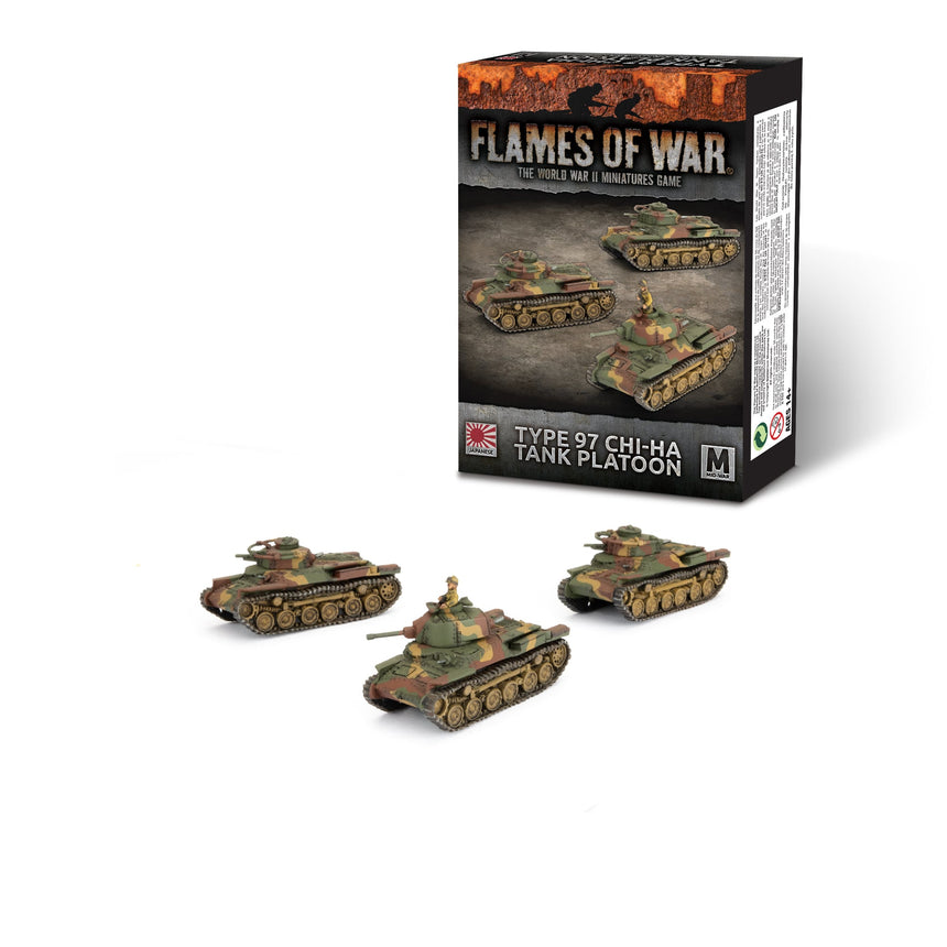 Type 97 Chi-Ha Tank Platoon
