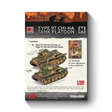 Type 97 Chi-Ha Tank Platoon