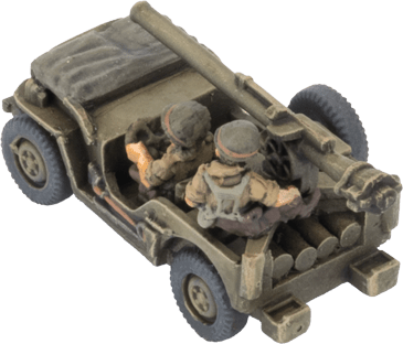 Jeep with 105mm Recoilless Rifle