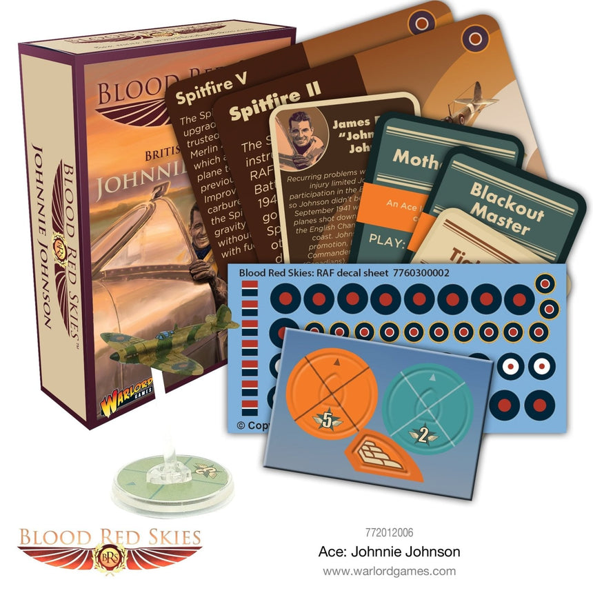 Johnny Johnson (Spitfire) - Sonder - /Einzelmodelle - Warlord Games - 772212006