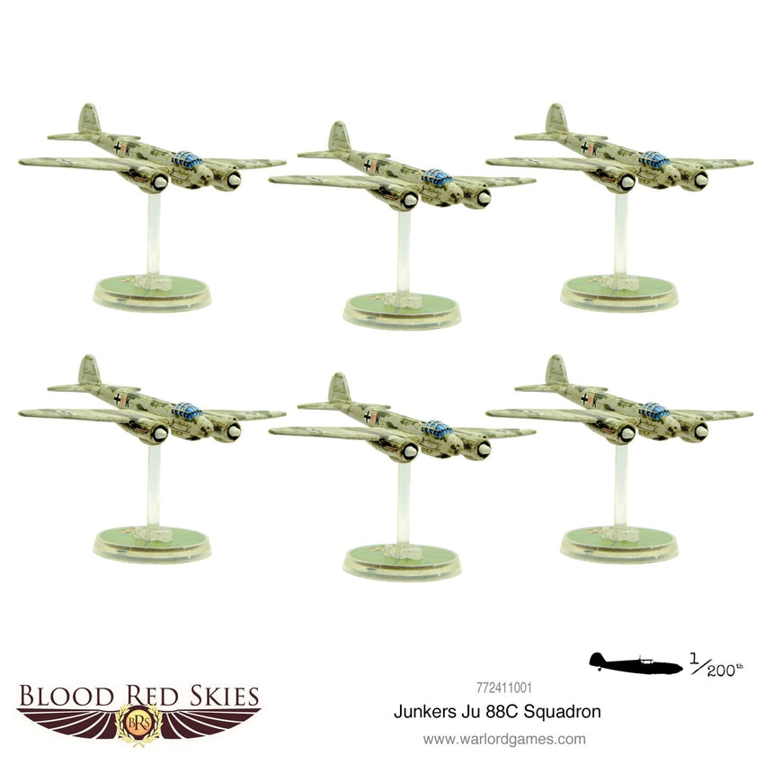 Junkers Ju 88C Squadron - Flugzeuge - Warlord Games - 772411001