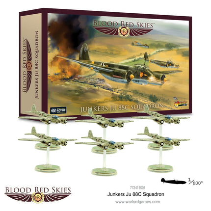 Junkers Ju 88C Squadron - Flugzeuge - Warlord Games - 772411001