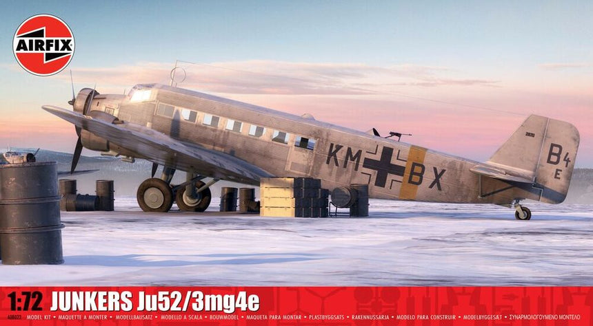 Junkers Ju52/3mg4e - Flugzeuge - Airfix - A08022