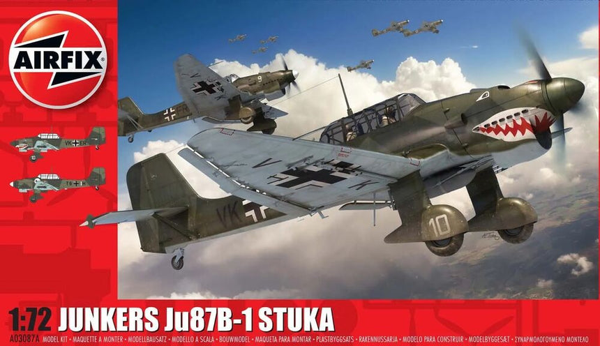 Junkers Ju87 B-1 Stuka - Flugzeuge - Airfix - A03087A