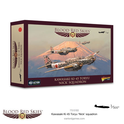 Kawasaki Ki - 45 Toryu 'Nick' Squadron - Flugzeuge - Warlord Games - 775101002