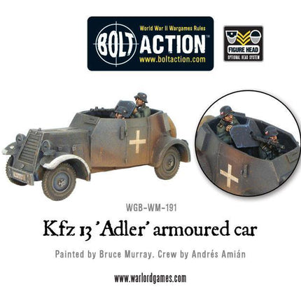 Kfz 13 'Adler' German armoured car