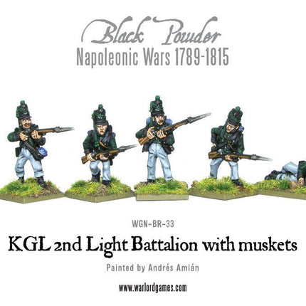 KGL 2nd Light Battalion with Muskets - Infanterie - Warlord Games - WGN-BR-33