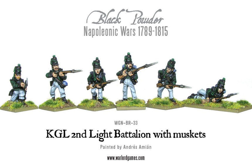 KGL 2nd Light Battalion with Muskets - Infanterie - Warlord Games - WGN-BR-33
