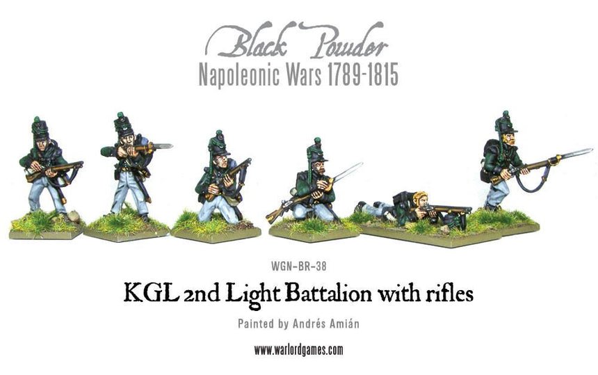 KGL 2nd Light Battalion with Rifles - Infanterie - Warlord Games - WGN-BR-38