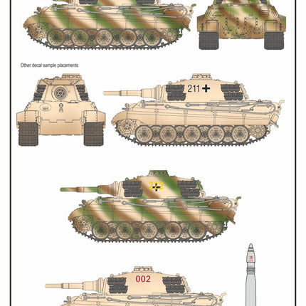 280100 - King Tiger with Zimmerit