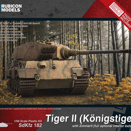 King Tiger mit Zimmerit - Panzer - Rubicon Models UK Ltd - 280100