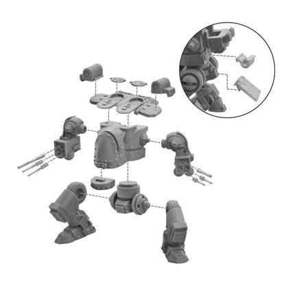 Kodiak Close Assault Walker - Walker - Warlord Games - 452600401