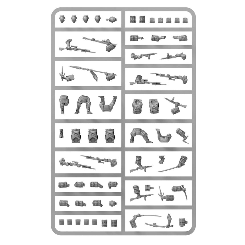 Konflikt '47 Ghost Attack Infantry Sprue - Warlord Games