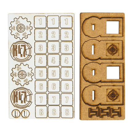 Konflikt '47 MDF Artillery Zeroing In Markers - Zubehör - Skytrex - 458900004