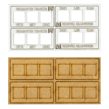 Konflikt '47 MDF Hero Stat Trackers - Zubehör - Skytrex - 458900007