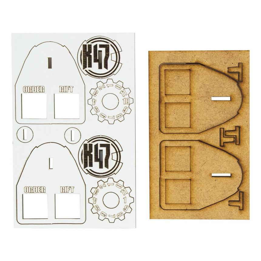 Konflikt '47 MDF Rift Unit Pin Markers - Zubehör - Skytrex - 458900008