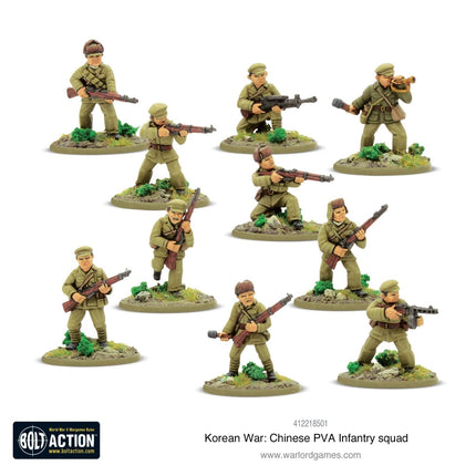Korean War: Chinese PVA Infantry Squad - Infanterie - Warlord Games - 412218501