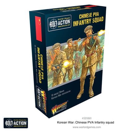 Korean War: Chinese PVA Infantry Squad - Infanterie - Warlord Games - 412218501