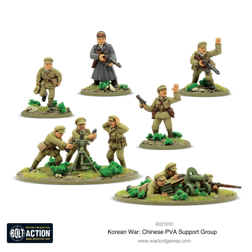 Korean War: Chinese PVA Support Group - Infanterie - Warlord Games - 402218101