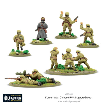 Korean War: Chinese PVA Support Group - Infanterie - Warlord Games - 402218101