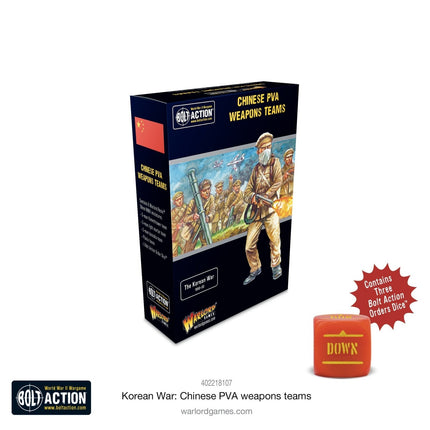 Korean War: Chinese PVA Weapons Teams - Infanterie - Warlord Games - 402218107
