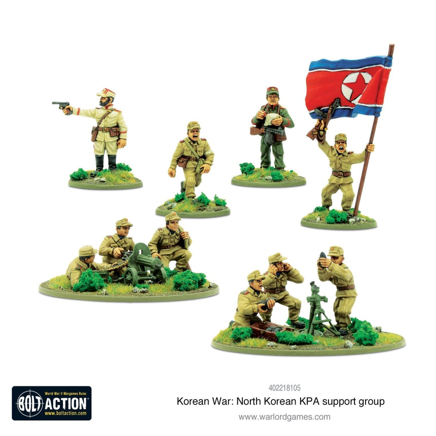 Korean War: North Korean KPA Support Group - Infanterie - Warlord Games - 402218105